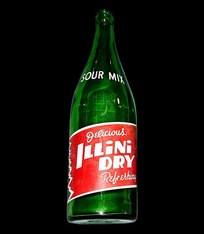 Illini Dry Sour Mix Bottle