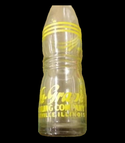 Nu-Grape Yellow Print Bottle