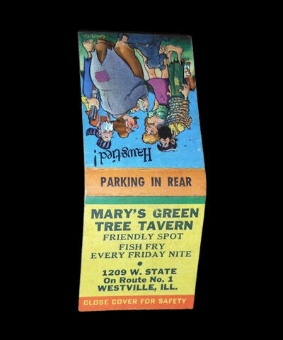 Green Tree Tavern Matchbook