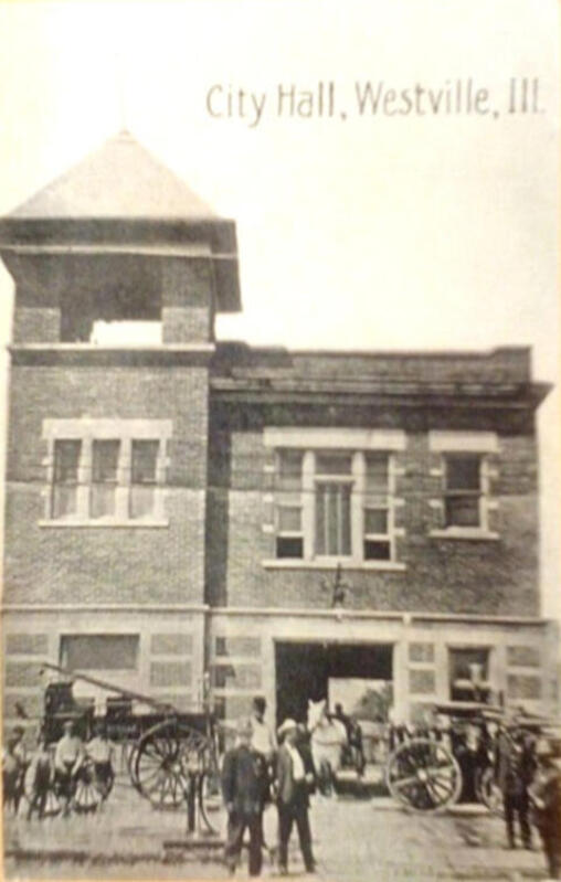 Westville City Hall Postcard [v.2]