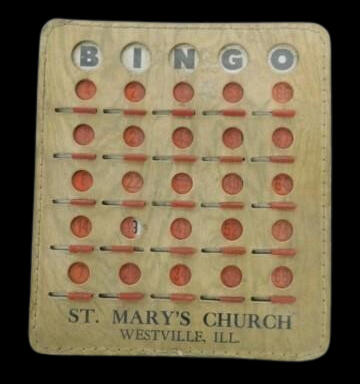 St Mary&#39;s Bingo Card