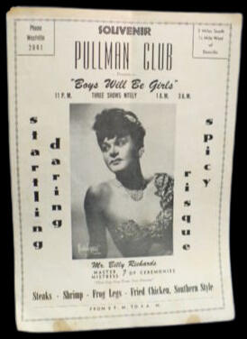 Pulman Club Playbill